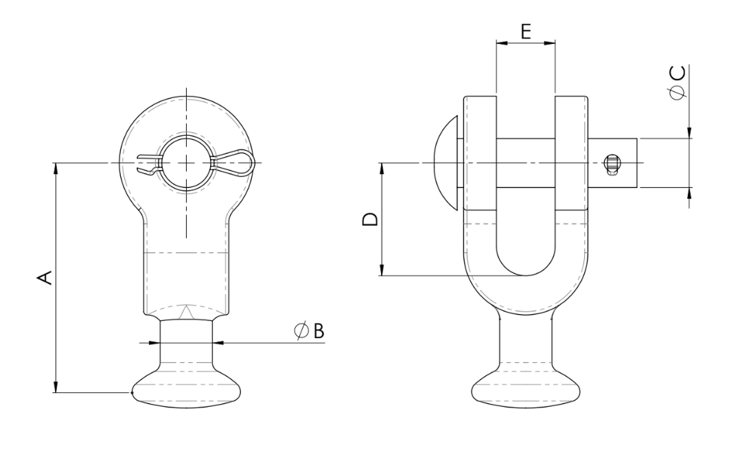 Horquilla Badajo MN 224