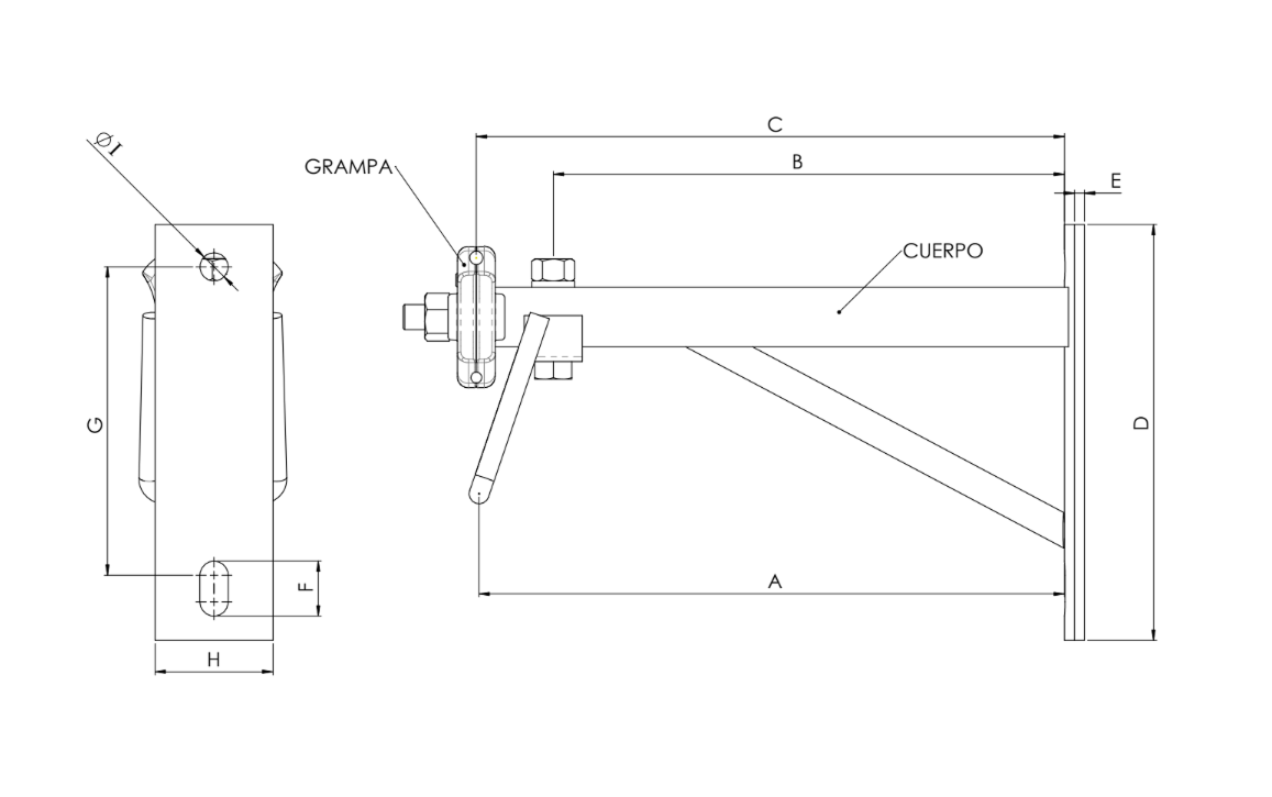 Brazo L 15kV