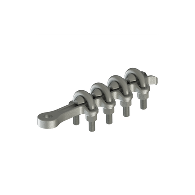 Morsa de retencion RG-4 con ojal